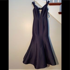 Formal Navy Blue Dress New w/Tags - Retail $269